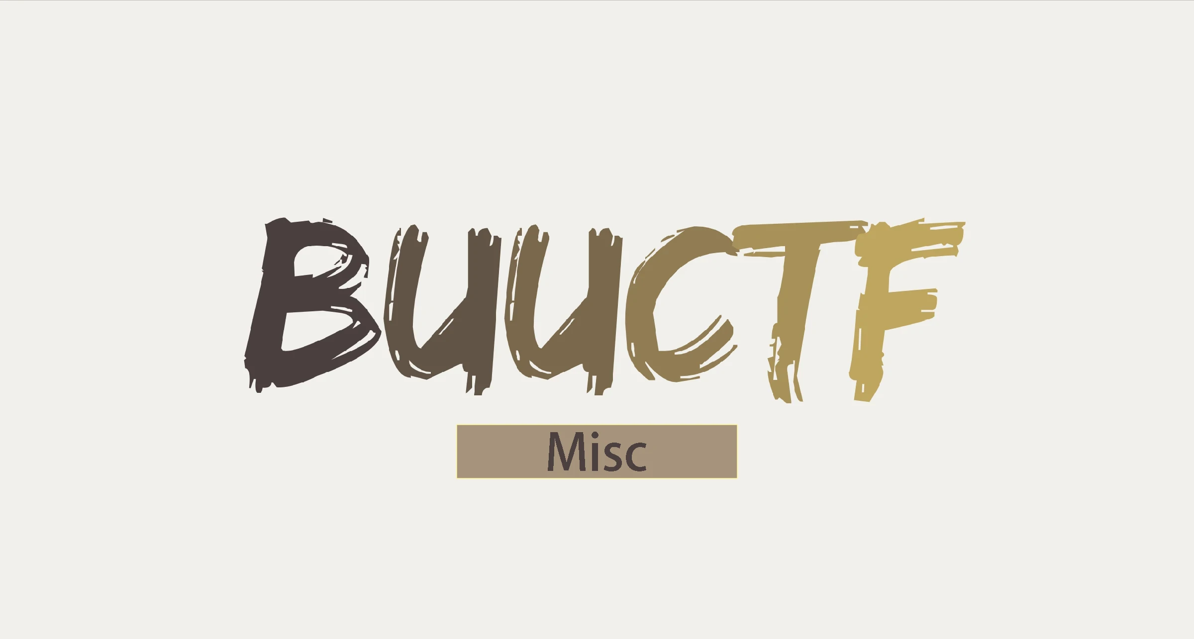 BUUCTF 刷题笔记——Misc 1
